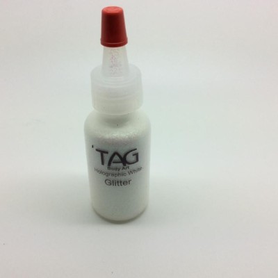 TAG Body Art Glitter Holographic White